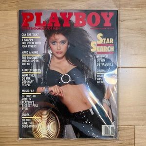November 1986 Playboy complete, sleeved, Good